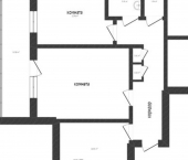 4-комн, 74кв м, этаж 4/9 улица Карла Маркса, 99