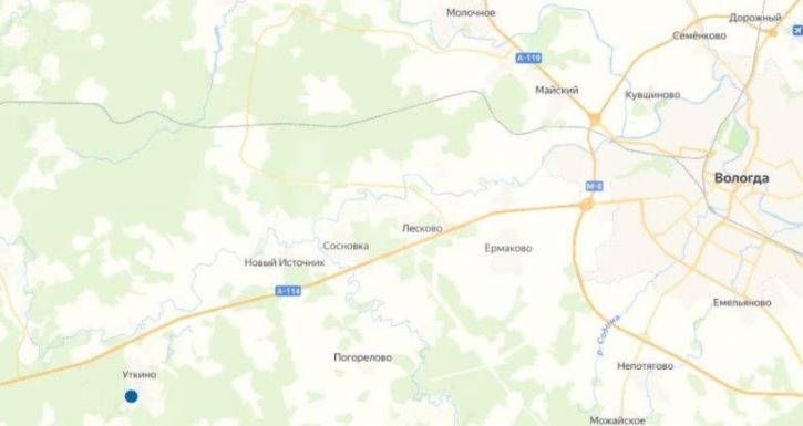 Земельный участок посёлок Уткино