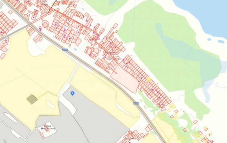 Земельный участок деревня Борисово (Борисовский сельсовет)