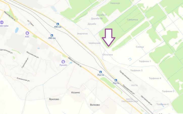 Земельный участок садоводческое товарищество Облепиха