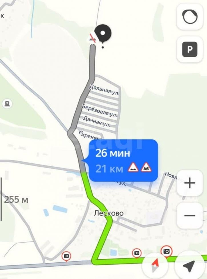 Земельный участок посёлок Лесково