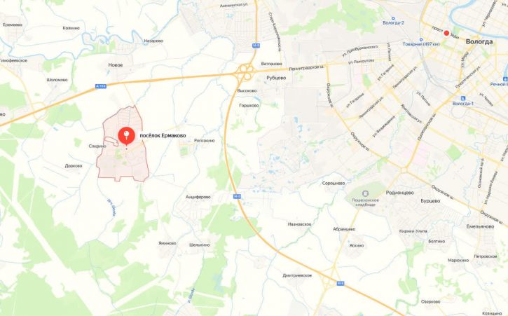 Земельный участок посёлок Ермаково