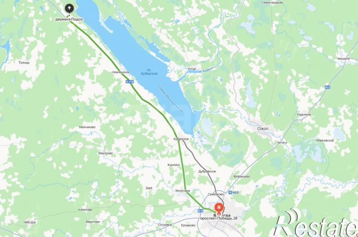 Земельный участок деревня Подол