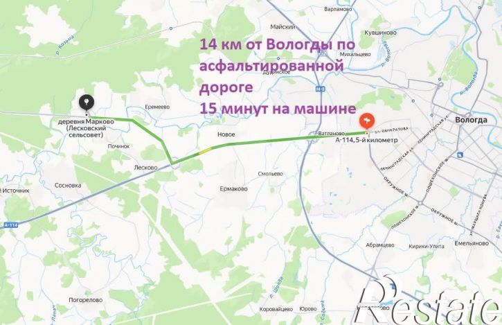 Коттедж/дом Цветочная улица